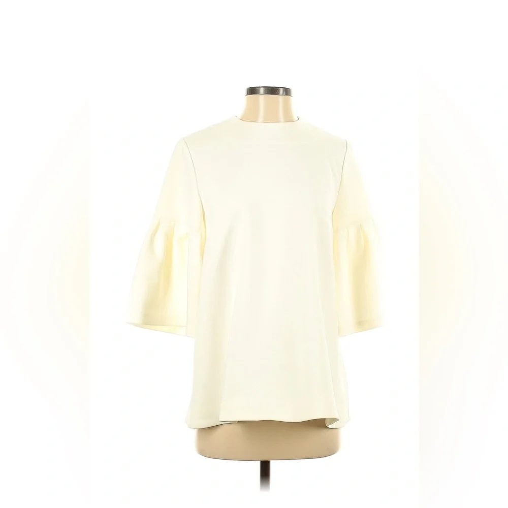 EDIT Formal Blouse - Ivory (S) - Picture 1 of 4